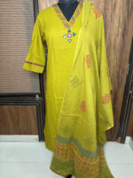 The Mehndi Cotton Suit - Image 6