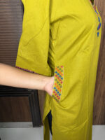 The Mehndi Cotton Suit - Image 3