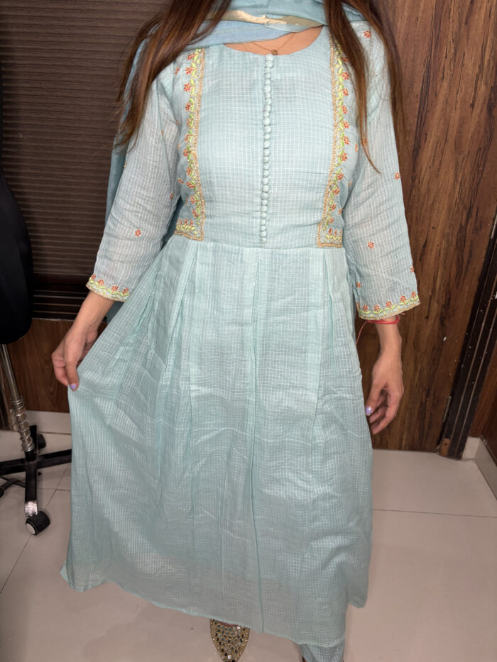 Kota Cotton A-Line Suit - Image 2