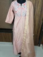 Pink A-line Suit