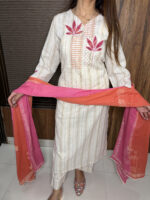 The Lotus Appliqué Work Suit