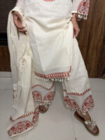 The Rust Embroidered Ivory - Image 2