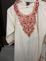 The White Tassle Embroidered Suit - Image 6