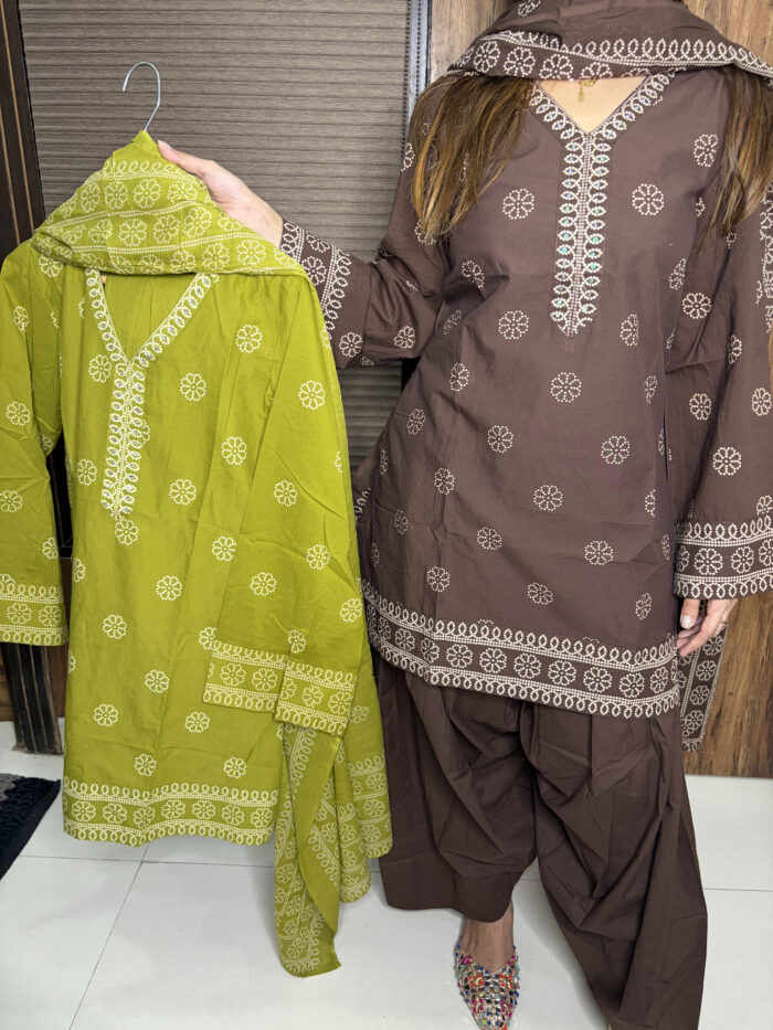 The Cotton Farshi Salwar Suit - Image 8