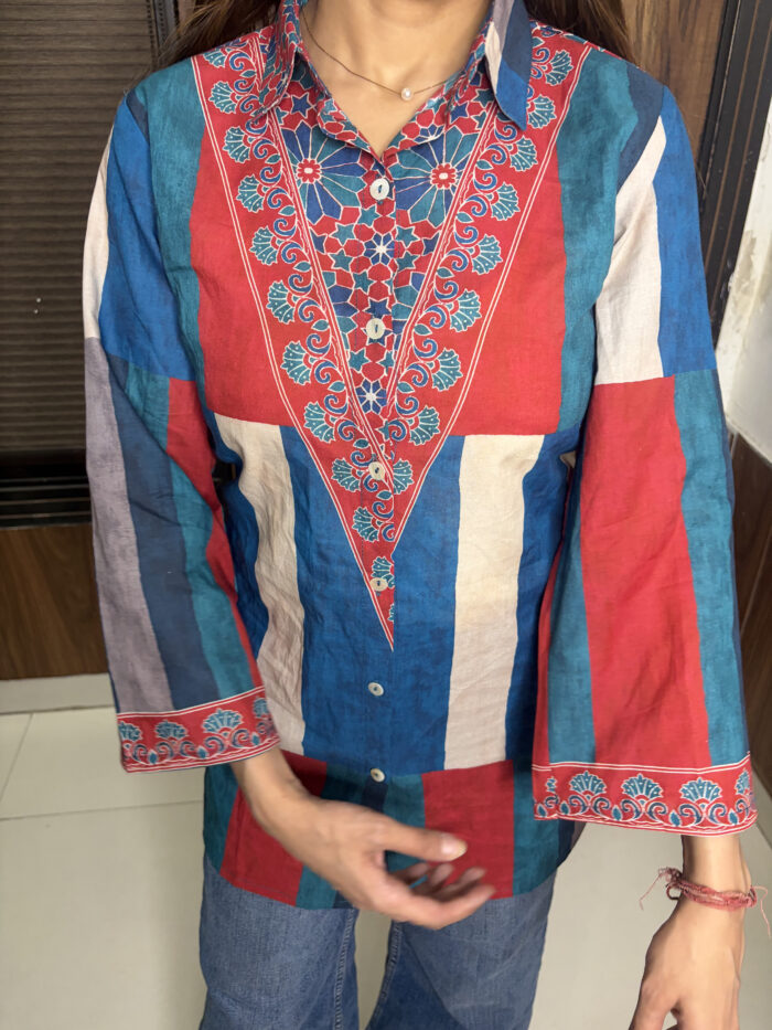 Traditionally Printed Shirt - Image 2