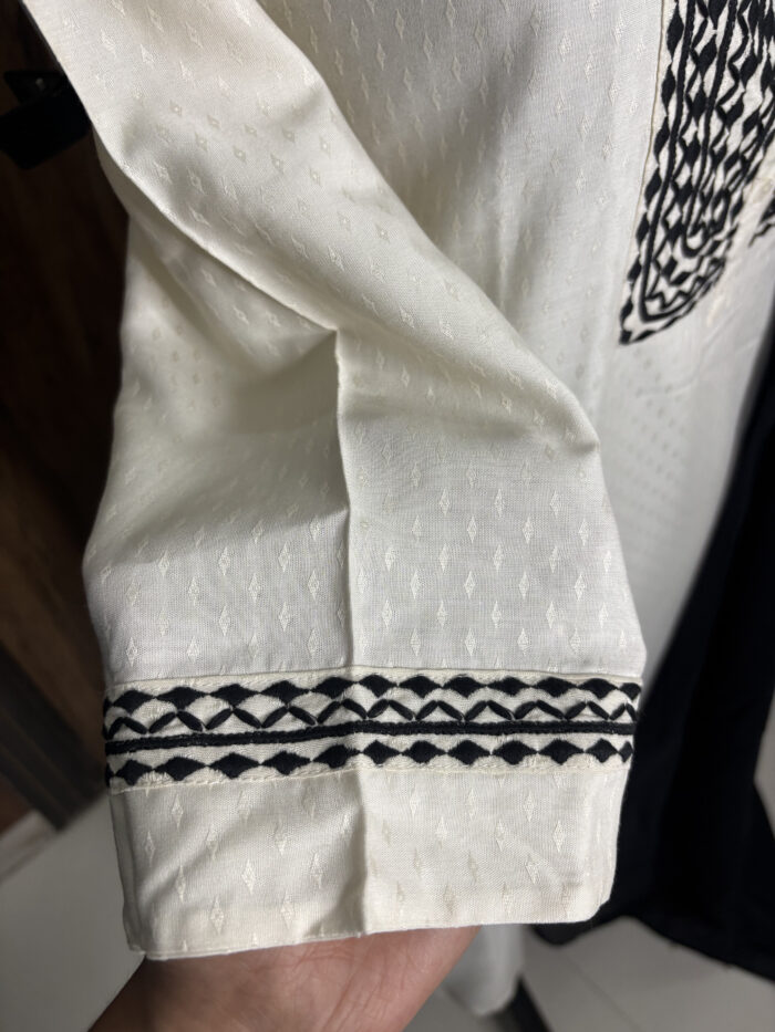 The Rayon Embroidered Formal Suit - Image 3