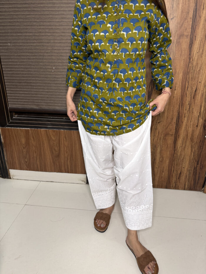 Cotton Short Kurit - Image 3