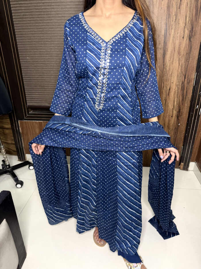 Blue Leheria Suit - Image 4