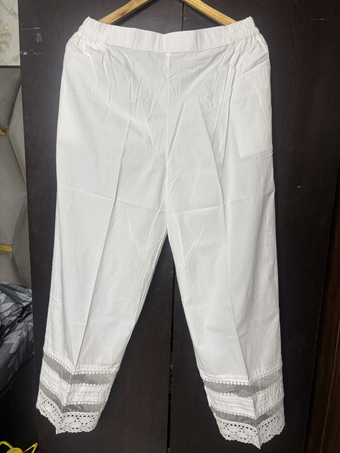 White laced pant - Image 3