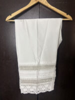 White laced pant