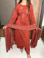 Rust Red Handloom