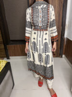 Butter Muslin Printed Suit