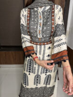 Butter Muslin Printed Suit - Image 2