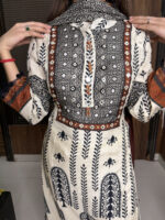 Butter Muslin Printed Suit - Image 3