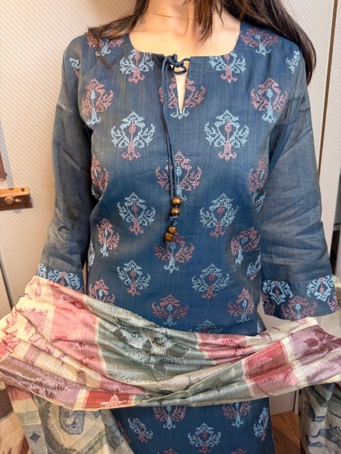 Weaved Cotton Chandheri - Image 3