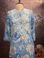 Short Blue Flora - Image 3