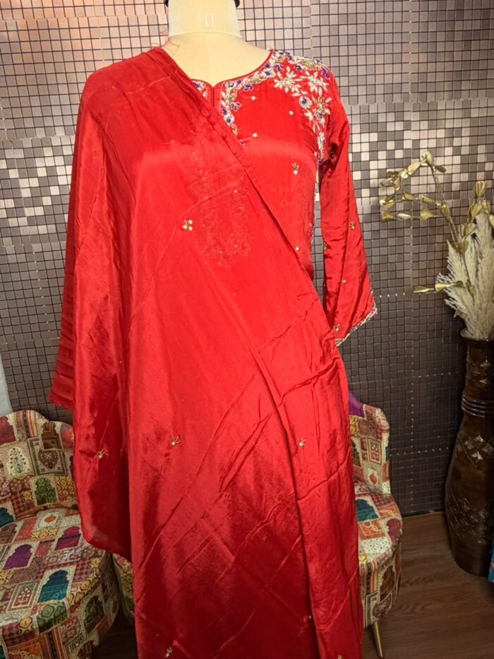 Red Royale - Pure Chinon Suit - Image 4