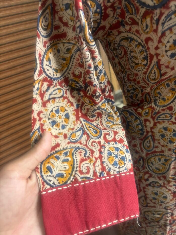 Pure kalamkari cotton kurta - Image 3