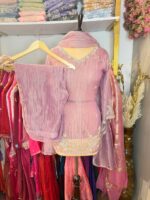 Lilac bloom premium crushed tissue suit - Image 3