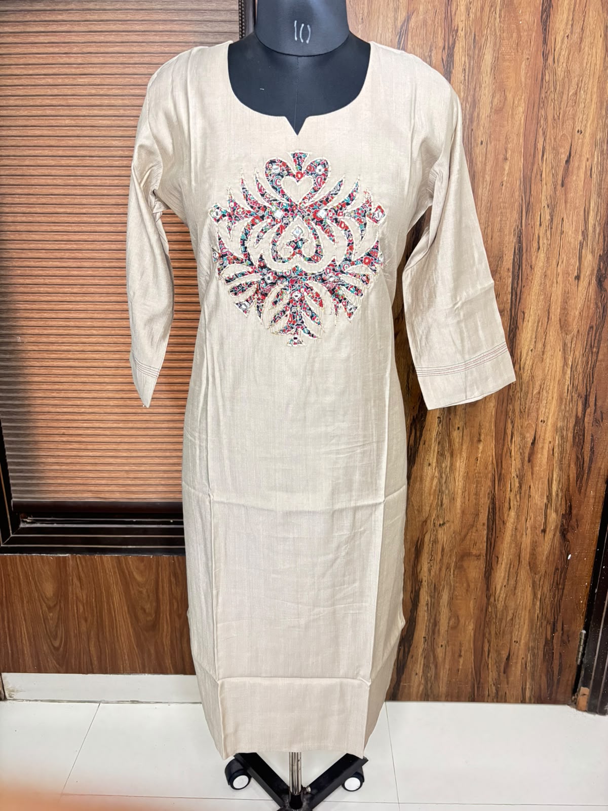 WhatsApp Image 2026-10-09 at 15.56.08 Co-ord cotton silk suit - Image 1