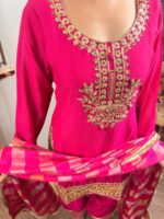 The karwachauth faarshi suit - Image 5