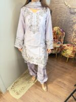 The pastel pakistaani suit